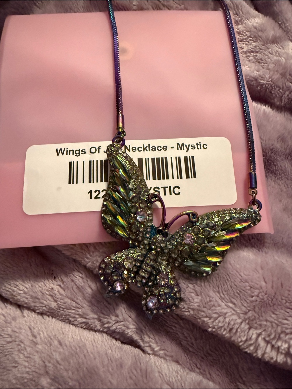NEW BAR By Alexa Rae Mystic Butterfly Pendant Necklace